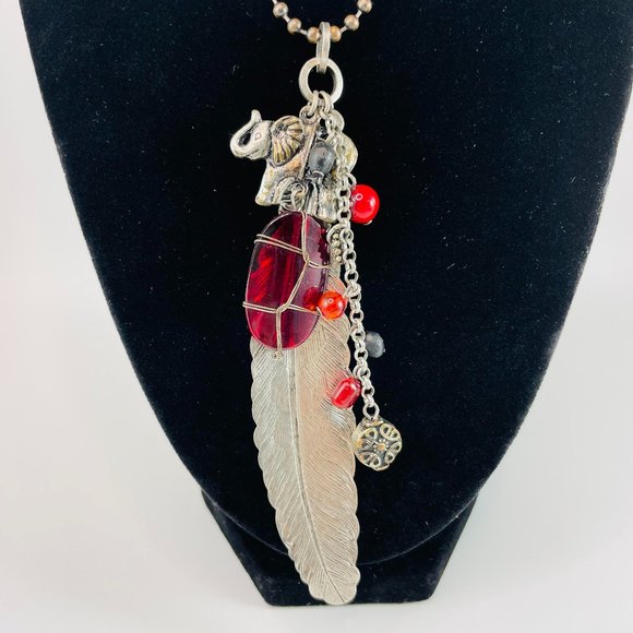 Multiple Charm Necklace - Picture 2 of 3